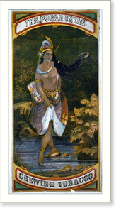 Vintage Photo Print - The Pocohontas Chewing Tobacco