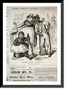 The modern Cornelia, a veritable rum 'un, Vintage Print