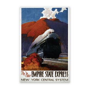 Historic Framed Print, The new Empire State Express, New York Central System, New York, 1941 - 2,  17-7/8" x 21-7/8"