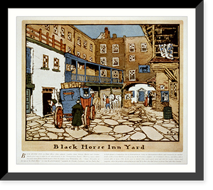Historic Framed Print, [Pre-Revolutionary taverns and inns in Philadelphia] - 5,  17-7/8" x 21-7/8"