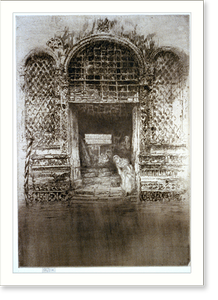Black & White Photo - The doorway - Great Gift for History Buffs