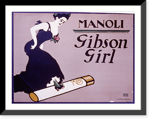 Manoli : Gibson girl, Historic Print