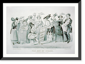 A crowded double-deck ferry boat plying between New York and Jersey City, Vintage Wall Art