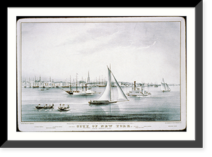 City of New York: From Jersey City - 2, Antique Print