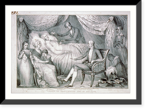 Death of Washington Dec. 14. AD. 1799, Vintage Poster