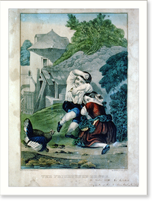 Antique Photo Print - Frightened brood - Antique Wall Decor Print