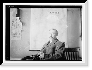 Historic Framed Print, E.P. Fowler,  17-7/8" x 21-7/8"