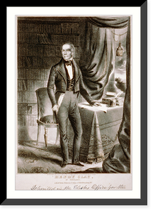 Historic Framed Print, Henry Clay, of Kentucky,  17-7/8" x 21-7/8"
