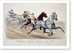 Vintage Photo Print - Hartford - Sweetser, Sleepy George, 1878
