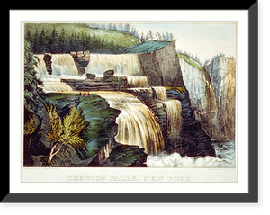Trenton Falls, New York - 2, Vintage Print