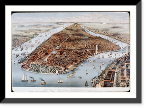 Vintage Building Photo - New York City - City of New York-Showing