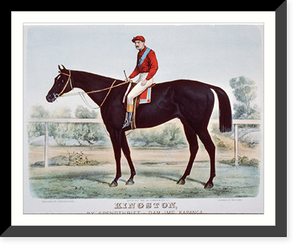 Historic Framed Print, Kingston, by Spendthrift - dam imp. Kapanga - 2,  17-7/8" x 21-7/8"