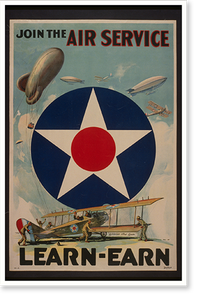 Historic Photo Print - Boston - Join the Air Service (1)