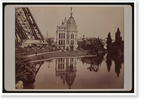 Vintage Photo Print - World's Fairs - Exposition universelle de, 1889
