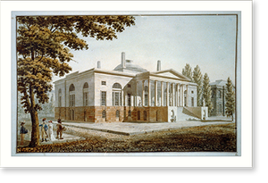 Antique Architecture - New York City - Design of a city hall proposed