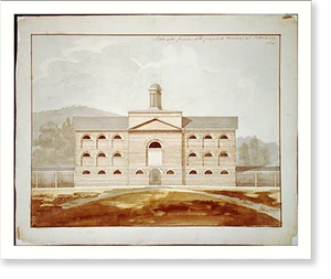 Vintage Americana Print - Pittsburgh - Armory (U.S. Arsenal)