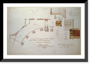 United States Capitol, Washington, D.C. Wall covering design, Hall of Representatives - 2, Antique Wall Art