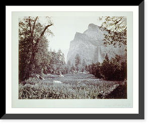 Historic Framed Print, [Bridal Veil Fall, Yosemite Valley, Calif.] - 2,  17-7/8" x 21-7/8"