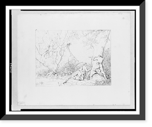 Historic Framed Print, Vicksburg Canal,  17-7/8" x 21-7/8"