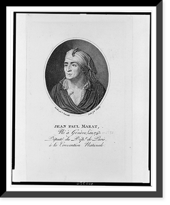 Jean Paul Marat, n&eacute; &agrave; Gen&egrave;ve l'an 1743, d&eacute;put&eacute; du d&eacute;pt. de Paris &agrave; la Convention nationale.dessine par F. Boneville ; grav&eacute; par Sandoz. Class