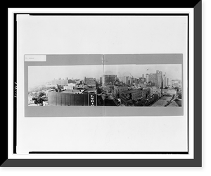 Panorama of Minneapolis, Minnesota.Johnson Co., Mpls, Historic Print
