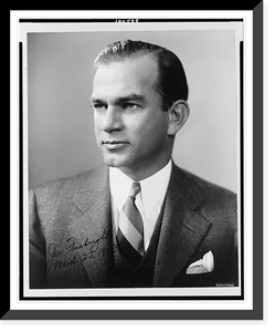 James William Fulbright, Democratic senator from Arkansas, head-and-shoulders portrait, facing left.Harris & Ewing. Classic, Antique Poster