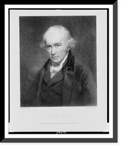Vintage Americana Print - James Watt.Partridge, painter