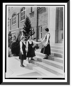 Vintage Photo Print - St. Louis - Welcome freshmen