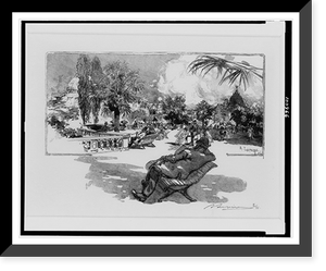 Black & White Photo - La terrasse des Arts Libéraux.A. Lepere