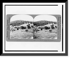 Black & White Photo - Gettysburg, Pennsylvania - Culp's Hill
