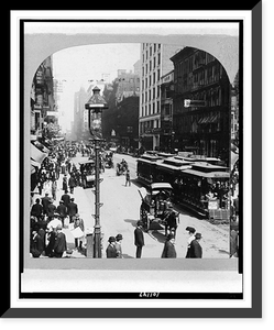 State Street, Chicago - 2, Antique Poster