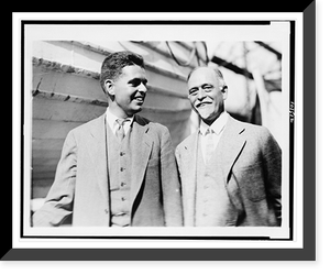 Black & White Photo - New York City - Prof. Irving Fisher of Yale