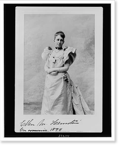Historic Portrait - Chicago - Ellen M. Henrotin, Vice president, 1893