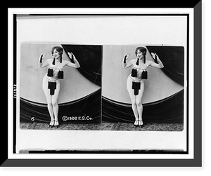 Historic Framed Print, Pretty and peppy,  17-7/8" x 21-7/8"