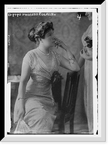 Historic Framed Print, Princess Eulalie,  17-7/8" x 21-7/8"