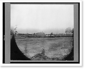 Vintage Railroad - Railroads & Depots - Commissary depot, 1864