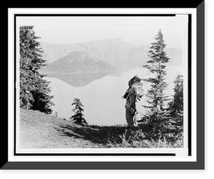 Historic Framed Print, The chief. Klamath,  17-7/8" x 21-7/8"