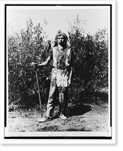 Black & White Photo - Hiawatha. Out of childhood into manhood