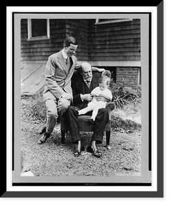 Historic Photo Print - Charles Evans Hughes, seated, full-length