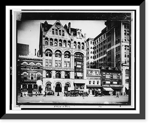 Historic Framed Print, [The Washington Post Building],  17-7/8" x 21-7/8"