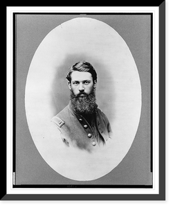 Historic Framed Print, [J.M. Schoonmaker, half-length portrait, facing front, in Union uniform],  17-7/8" x 21-7/8"