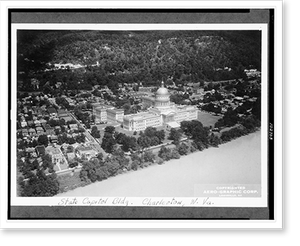 Vintage Building Photo - Charleston - West Virginia, State Capitol