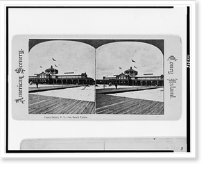 Historic Landscape - Coney Island - N.Y. Sea Beach Palace