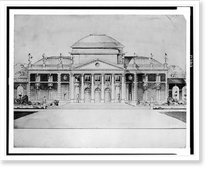 Antique Architecture - World's Fairs - Administration building