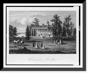 Historic Photo Print - Washington's Landhaus - Vintage Wall Art Gift