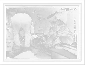 Vintage Street Scene - New York City - Police work over Silverstein