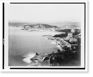 Vintage Photo Print - Nice from Smith's Villa - Vintage Home Decor Print