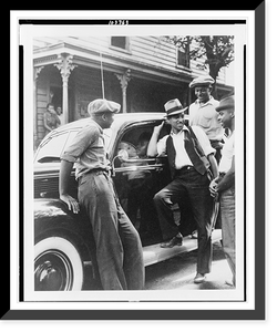 Black & White Photo - Richmond - New car, South Virginia, August, 1938