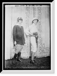 Historic Framed Print, Nancy Dixon and Arthur Sullivan - 2,  17-7/8" x 21-7/8"