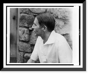 Historic Framed Print, [Robinson Jeffers, half-length portrait, facing left] - 2,  17-7/8" x 21-7/8"